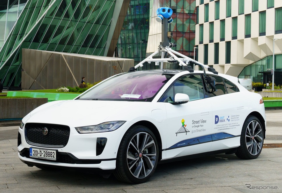ジャガー I-PACE の「Google ストリートビュー」撮影車両《photo by Jaguar Land Rover》