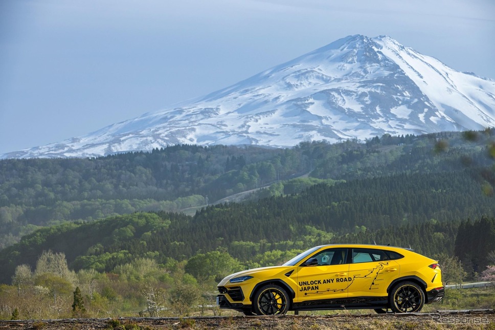 「UNLOCK ANY ROAD JAPAN」(山形県:鳥海山)《photo by Lamborghini》