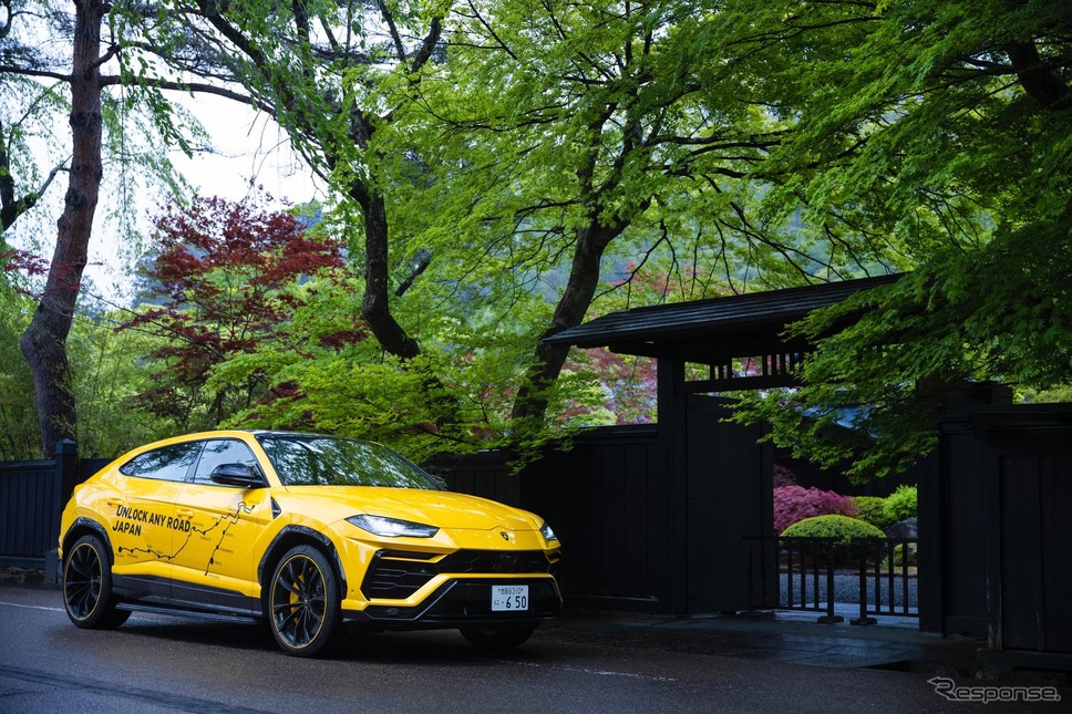 「UNLOCK ANY ROAD JAPAN」(秋田県:角館)《photo by Lamborghini》