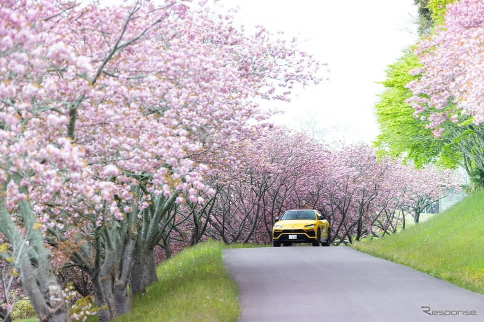 「UNLOCK ANY ROAD JAPAN」(北海道:トラピスト修道院)《photo by Lamborghini》