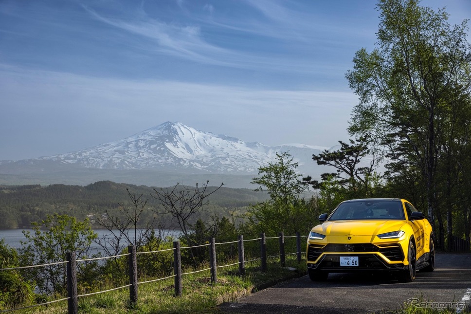 「UNLOCK ANY ROAD JAPAN」(山形県:鳥海山)《photo by Lamborghini》