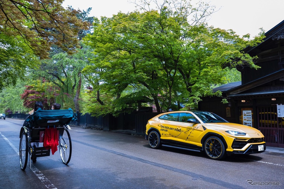 「UNLOCK ANY ROAD JAPAN」(秋田県:角館)《photo by Lamborghini》
