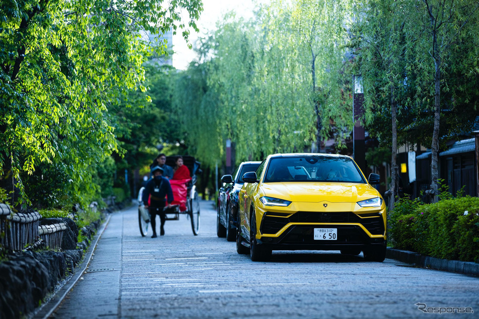 「UNLOCK ANY ROAD JAPAN」(京都府)《photo by Lamborghini》