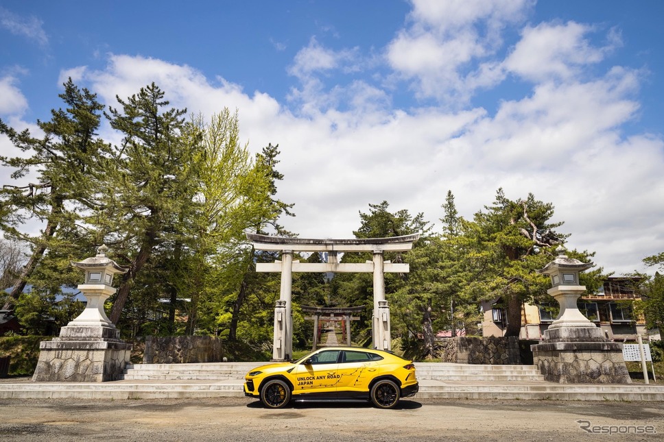 「UNLOCK ANY ROAD JAPAN」(青森県)《photo by Lamborghini》