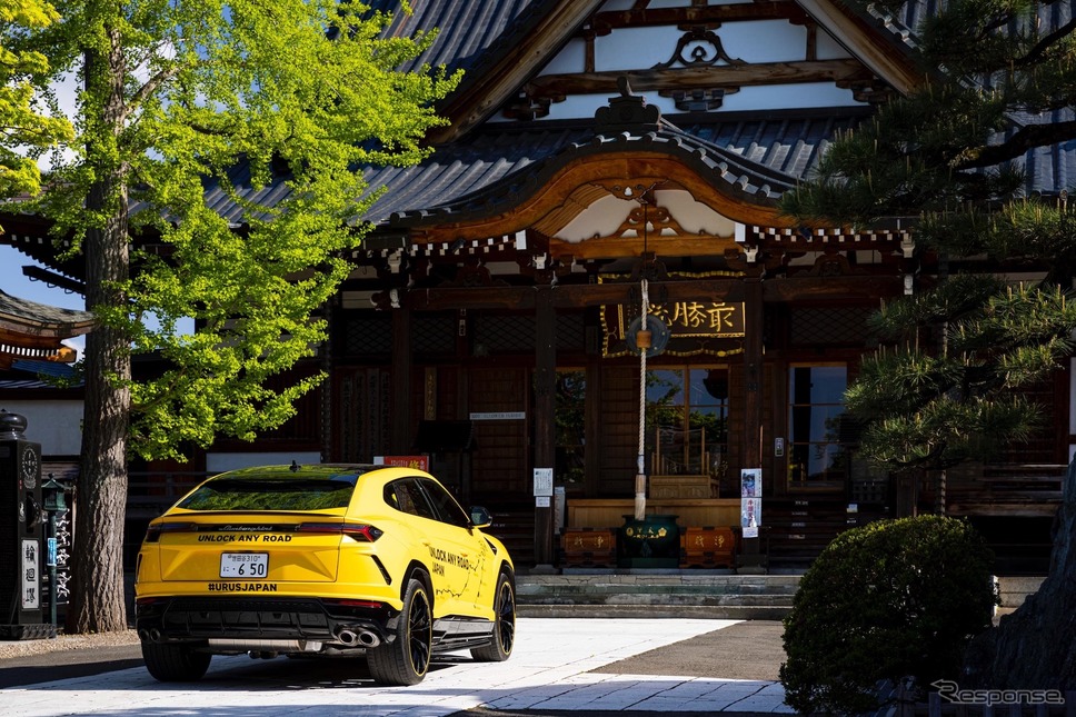 「UNLOCK ANY ROAD JAPAN」(青森県:最勝院)《photo by Lamborghini》