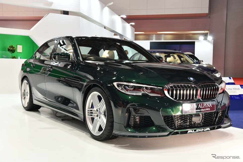 アルピナ B3リムジーネ(東京モーターショー2019)《写真撮影 野口岳彦》