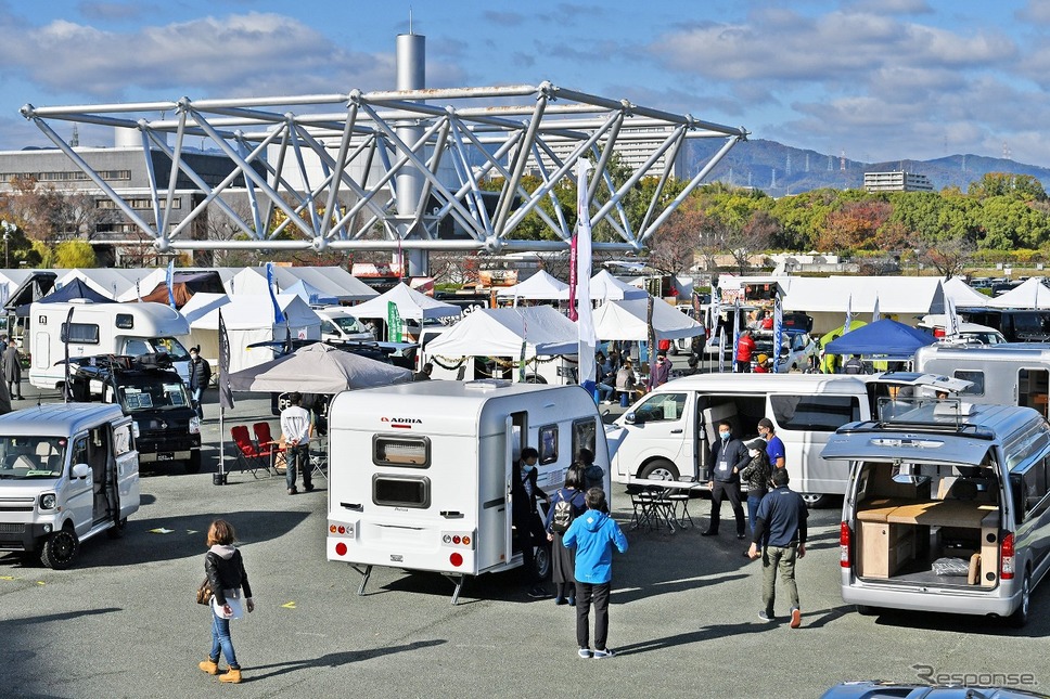 モーターキャンプエキスポ（会場風景）《写真提供 モーターキャンプエキスポ実行委員会》