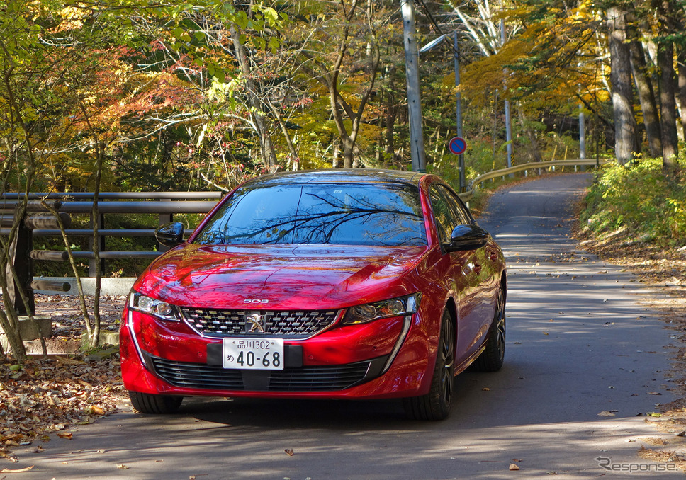 プジョー 508 GT BlueHDi《写真撮影 井元康一郎》