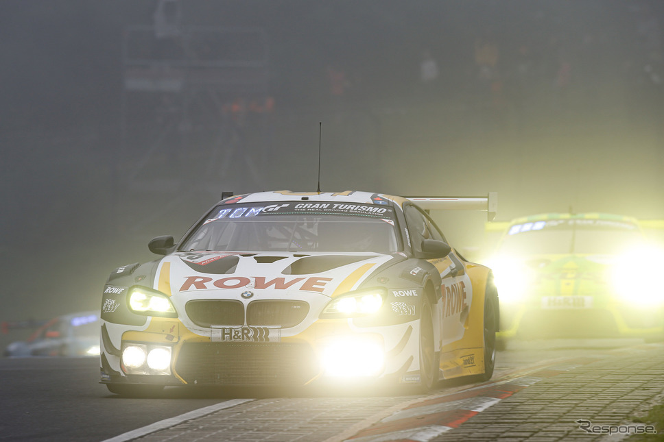 ニュルブルクリンク24時間耐久レース:総合2位の#98 ローヴェBMW《photo by ADAC Nordrhein》
