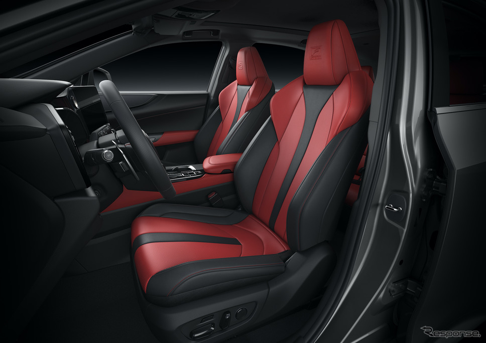 レクサスNX新型(プロトタイプ):F SPORT専用色、フレアレッド《写真提供 トヨタ自動車》