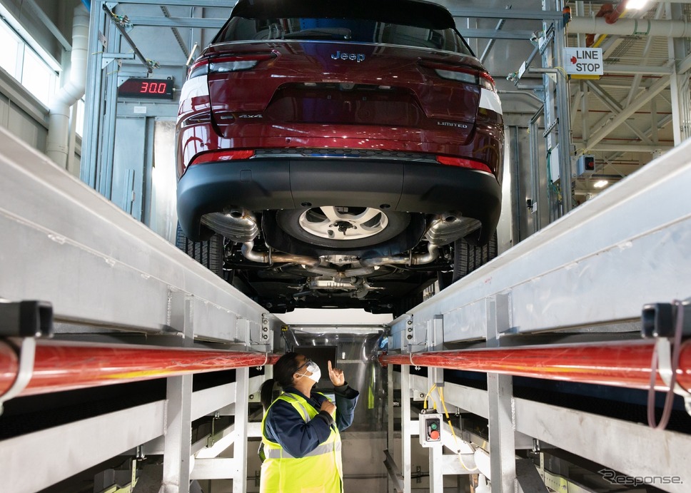 米国ミシガン州デトロイトの新工場で生産を開始したジープ・グランドチェロキー L 新型《photo by Jeep》
