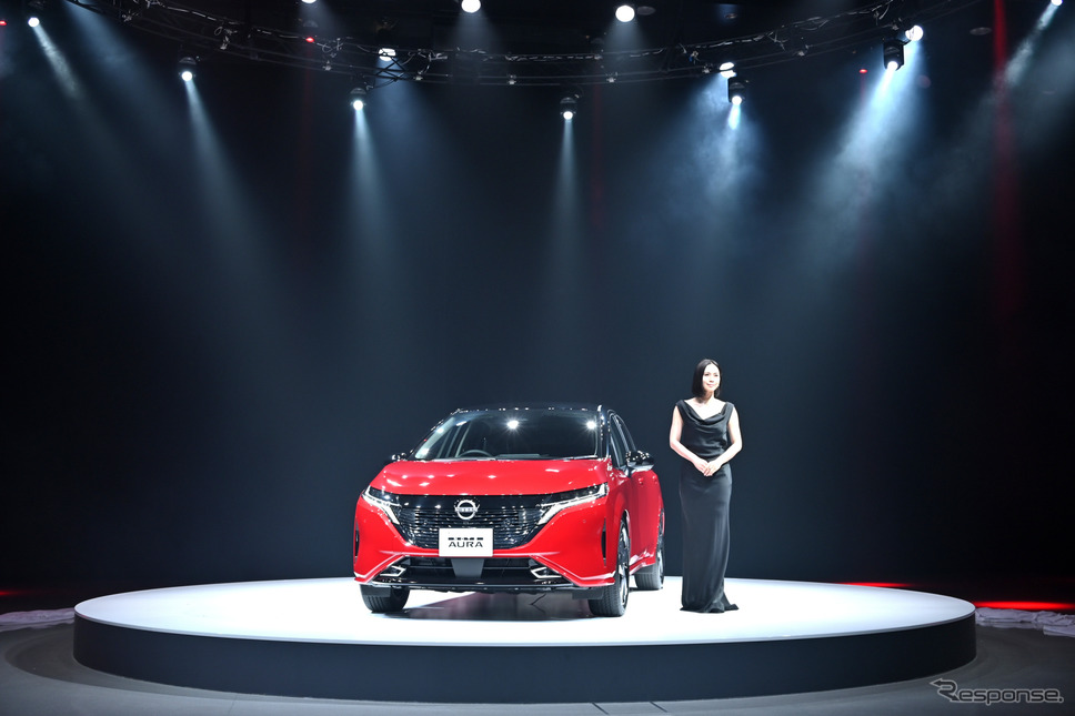日産ノートオーラ発表会《写真撮影 雪岡直樹》