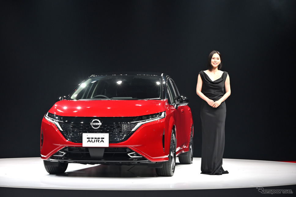 日産ノートオーラ発表会《写真撮影 雪岡直樹》