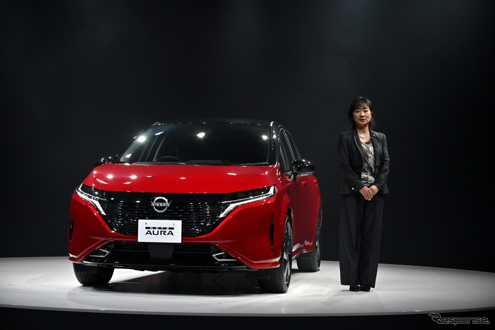 日産ノートオーラ発表会《写真撮影 雪岡直樹》