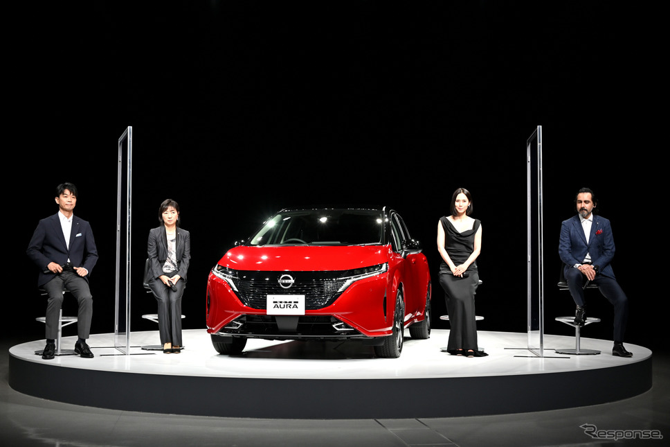 日産ノートオーラ発表会《写真撮影 雪岡直樹》