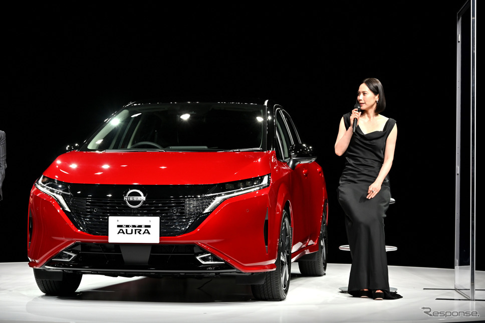 日産ノートオーラ発表会《写真撮影 雪岡直樹》