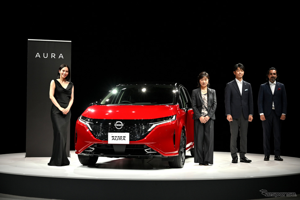 日産ノートオーラ発表会《写真撮影 雪岡直樹》