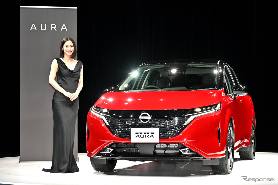 日産ノートオーラ発表会《写真撮影 雪岡直樹》