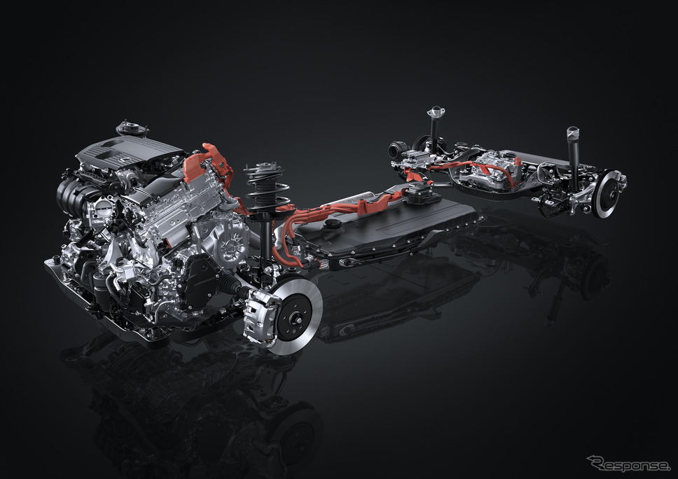 PHEV システム(プロトタイプ)《写真提供 トヨタ自動車》