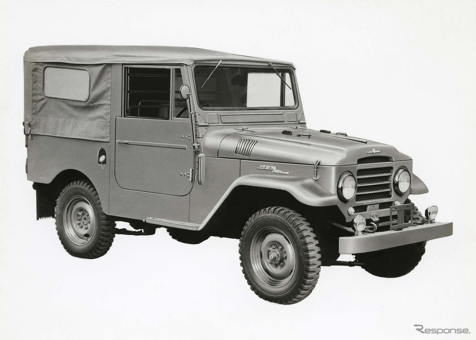 1955年：ランドクルーザー20系（ヘビーデューティ）《写真提供 トヨタ自動車》