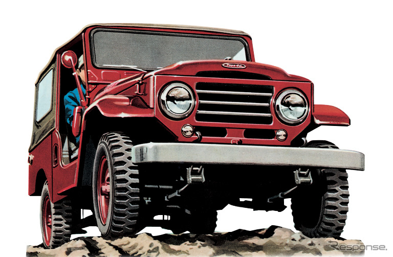 1955年：ランドクルーザー20系（ヘビーデューティ）《画像提供 トヨタ自動車》