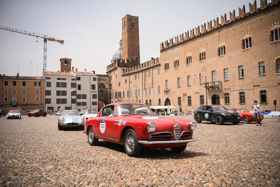 「ミッレミリア2021」に参加したアルファロメオ《photo by Alfa Romeo》