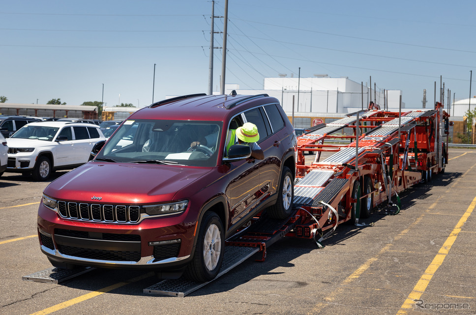 米国市場向け出荷を開始したジープ・グランドチェロキー L 新型《photo by Jeep》