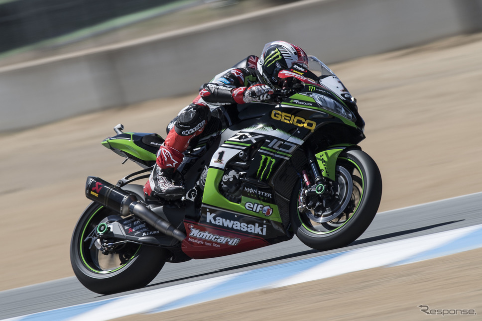 2017年スーパーバイク世界選手権(SBK)、レイ選手《photo by Kawasaki》