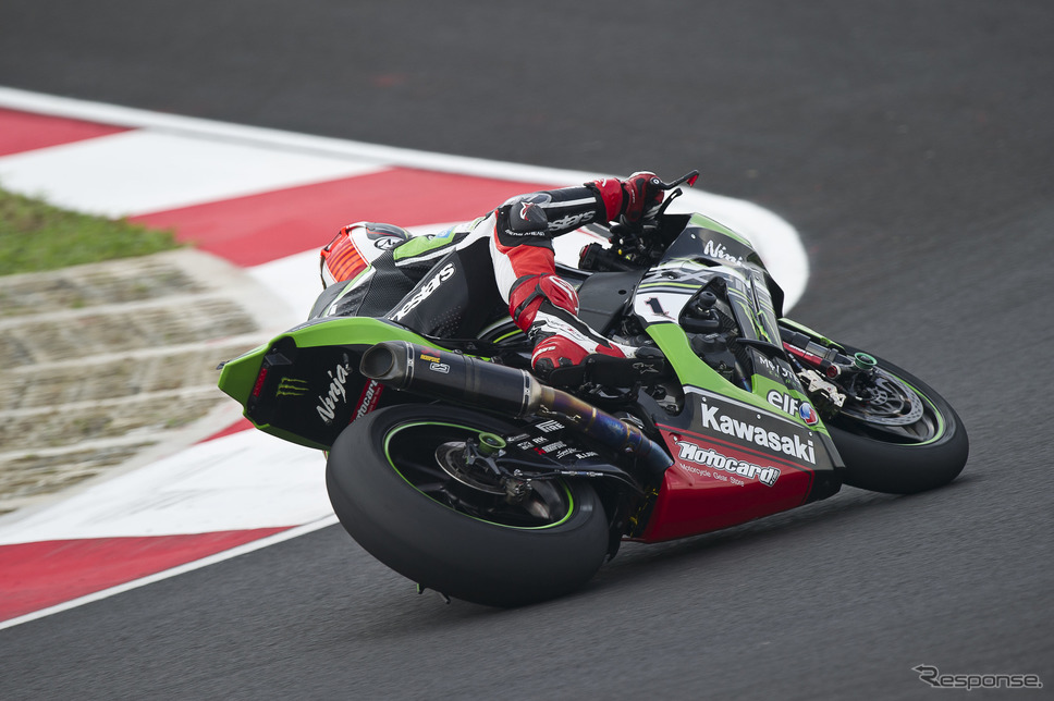 2016年スーパーバイク世界選手権（SBK）、レイ選手《photo by Kawasaki》