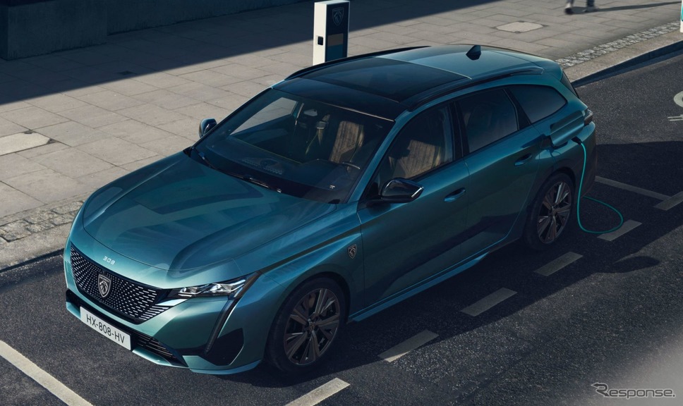 プジョー308SW新型のPHV《photo by Peugeot》