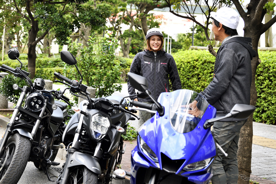 小鳥遊レイラとプロレーサー丸山浩が250cを語る《写真撮影 雪岡直樹》