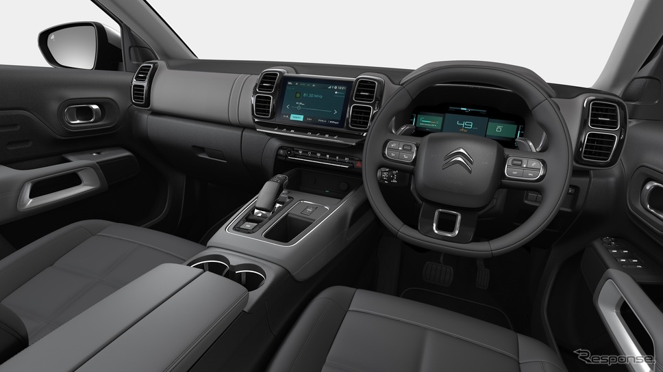 シトロエン『C5エアクロスSUVプラグインハイブリッド』の車内《写真提供 グループPSAジャパン》