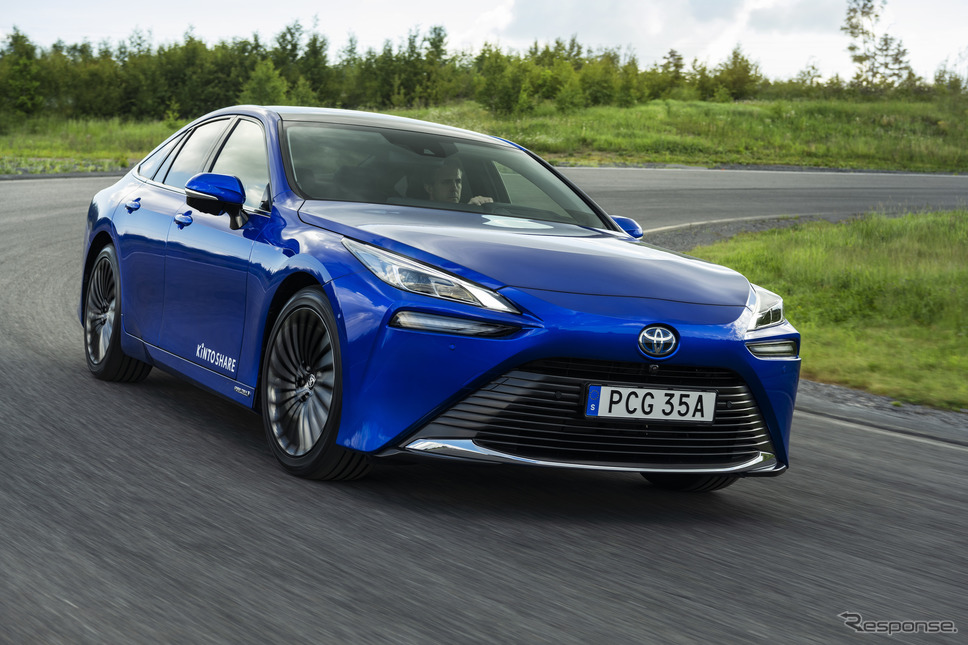 トヨタ・ミライ 新型のKINTOヨーロッパ仕様《photo by Toyota》