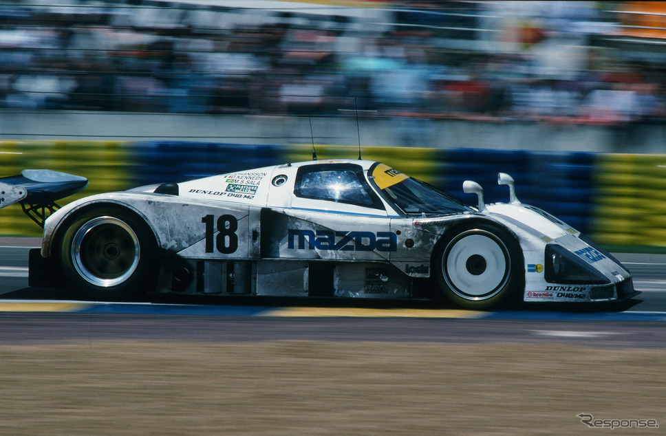 1991年のルマン総合6位、#18 マツダ787B。《写真提供 MAZDA》