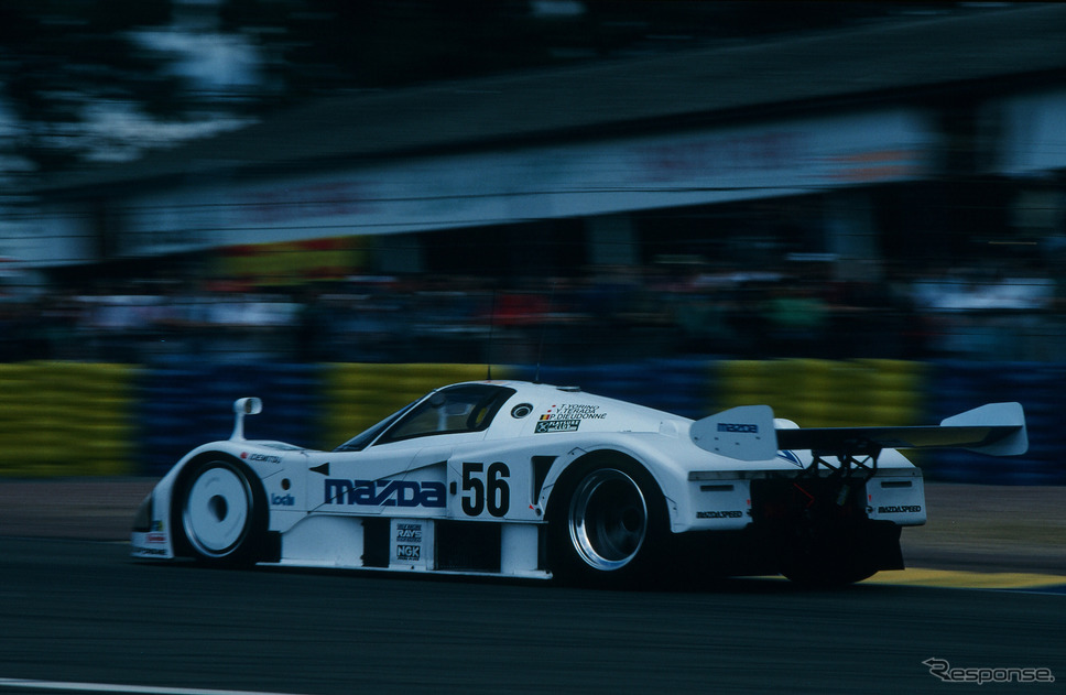 1991年のルマン総合8位、#56 マツダ787。《写真提供 MAZDA》