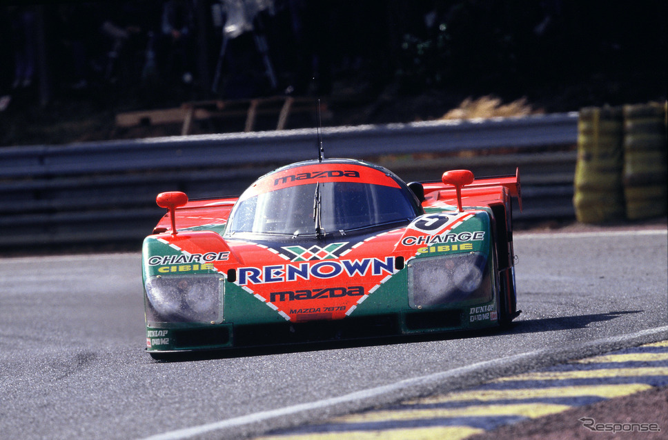 1991年のルマン24時間レース《写真提供 MAZDA》