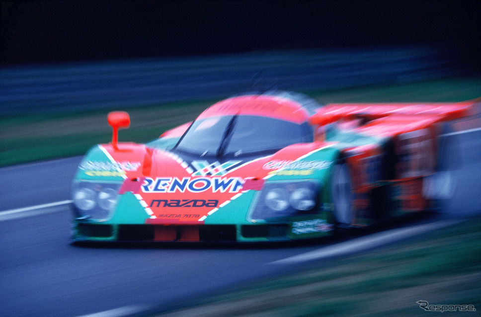 1991年のルマン24時間レース《写真提供 MAZDA》