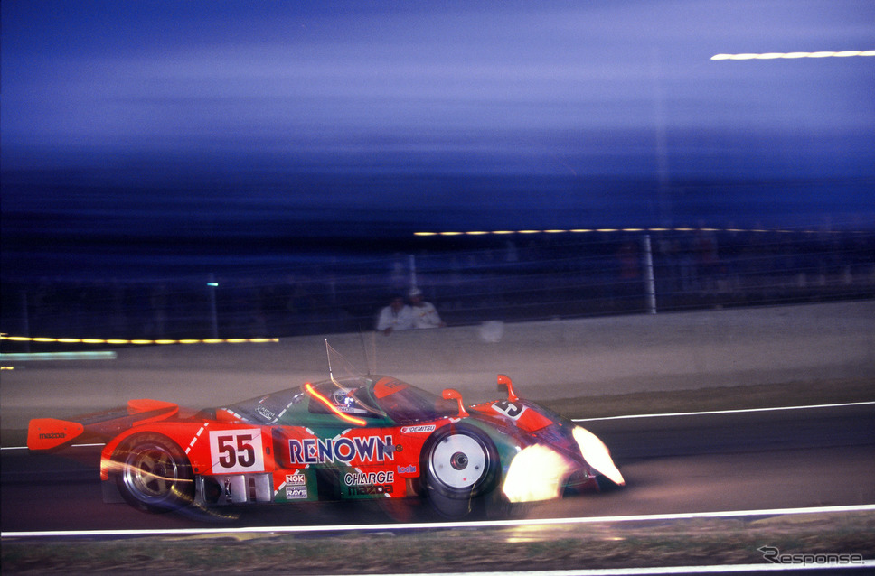1991年のルマン24時間レース《写真提供 MAZDA》