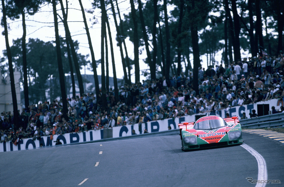 1991年のルマン24時間レース《写真提供 MAZDA》
