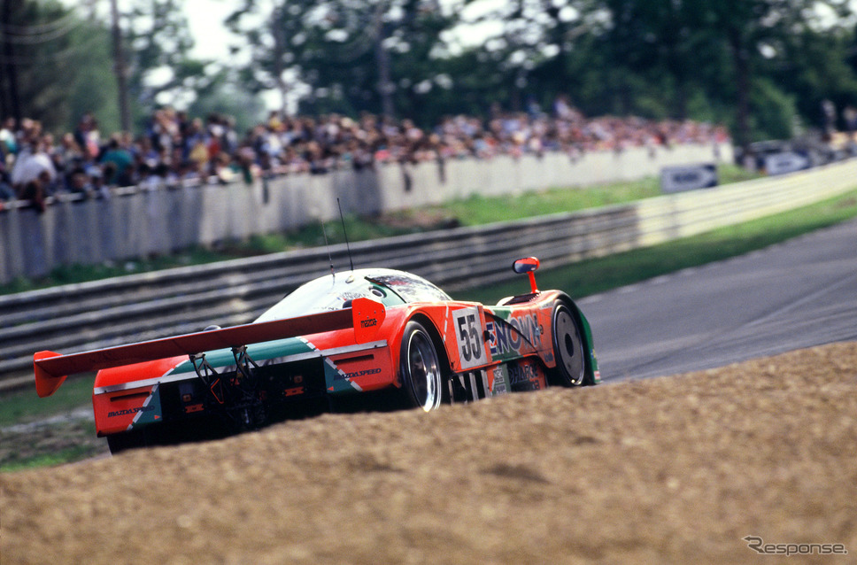 1991年のルマン24時間レース《写真提供 MAZDA》