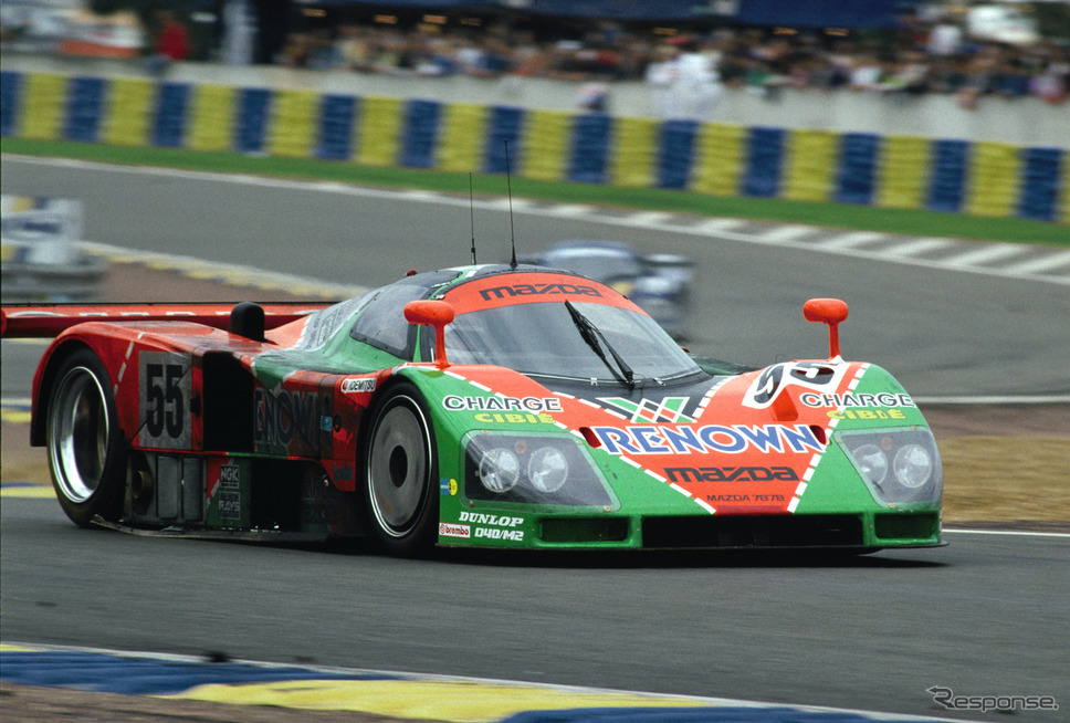 1991年のルマン24時間レース《写真提供 MAZDA》