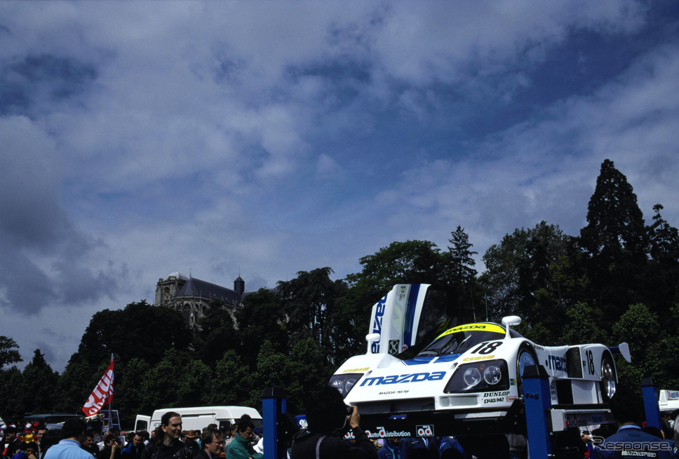 1991年のルマン24時間レース《写真提供 MAZDA》