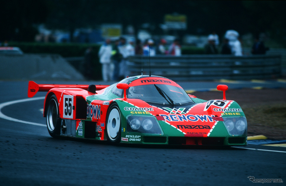 1991年のルマン24時間レース《写真提供 MAZDA》