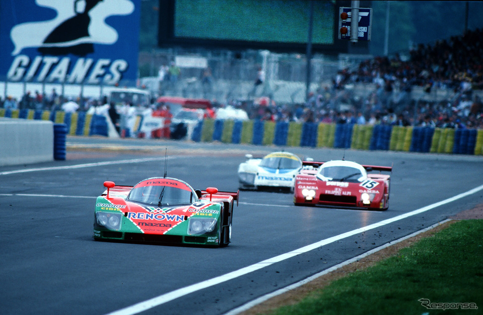 1991年のルマン24時間レース《写真提供 MAZDA》