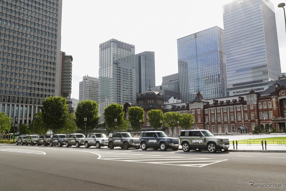 DEFENDER ROUTE 90 TOUR《写真提供 ジャガー・ランドローバー・ジャパン》