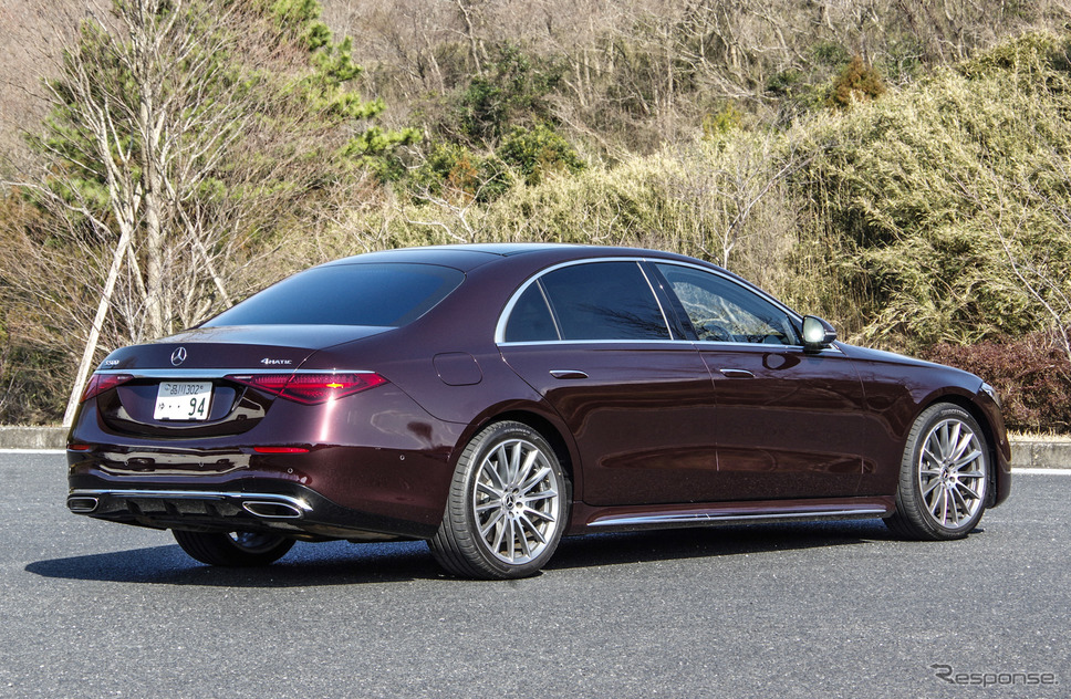 メルセデスベンツ Sクラス 新型(S500 4MATIC ロング)《写真撮影 宮崎壮人》