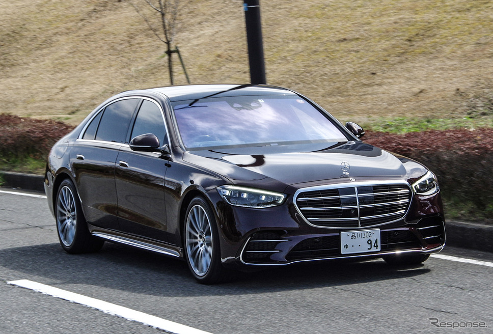 メルセデスベンツ Sクラス 新型(S500 4MATIC ロング)《写真撮影 宮崎壮人》