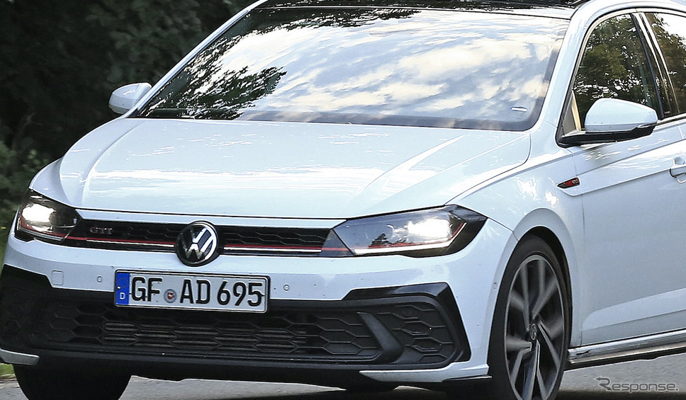 VW ポロ GTI 改良新型 プロトタイプ（スクープ写真）《APOLLO NEWS SERVICE》