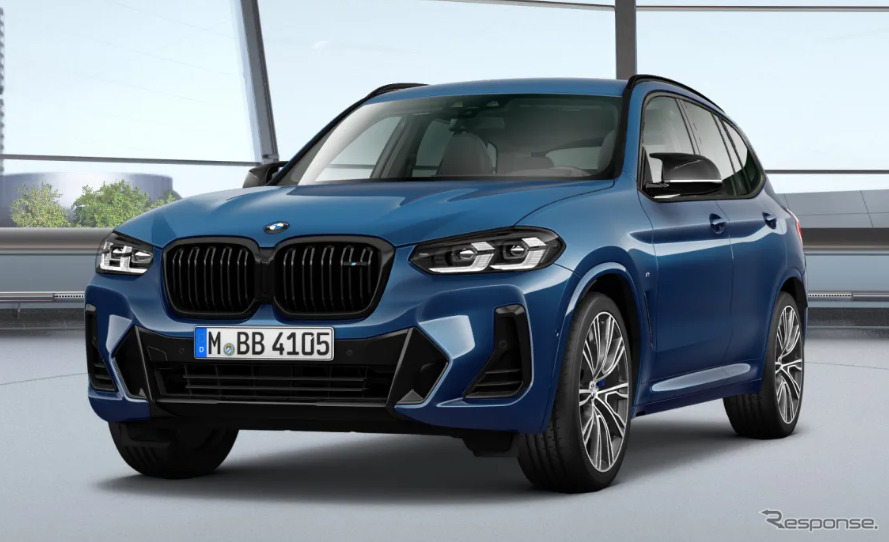 BMW X3 改良新型の「M40i」《photo by BMW》