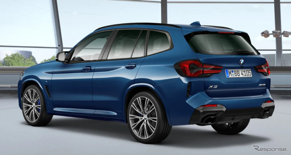 BMW X3 改良新型の「M40i」《photo by BMW》